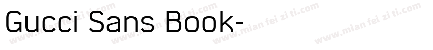 Gucci Sans Book字体转换
